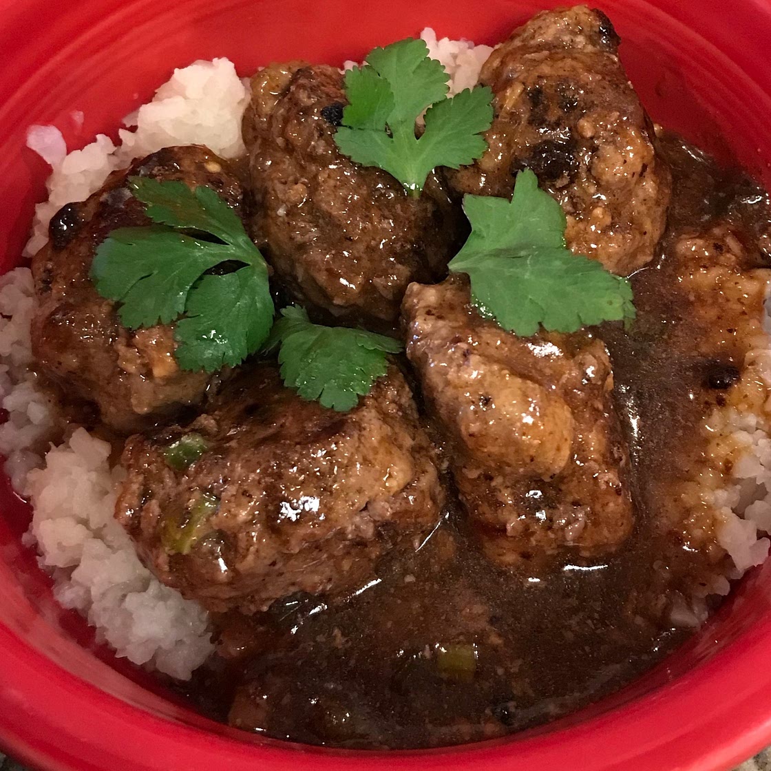 General Tso’s Meatballs (Low Carb & Gluten Free)