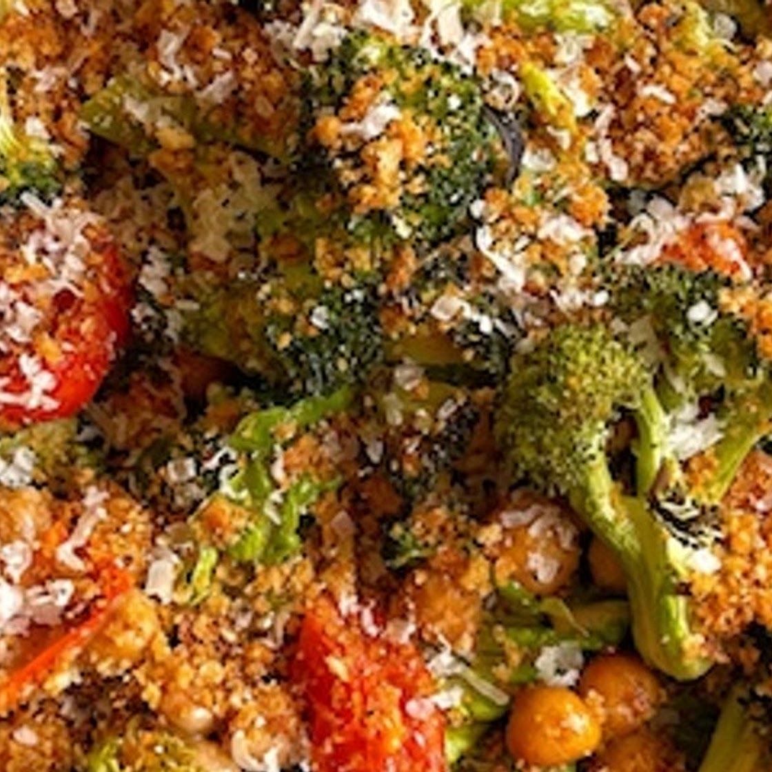 Roasted Garlic Little Gem Caesar Salad