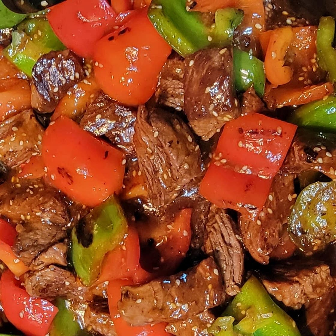 Quick Beef Pepper Steak Meal Prep