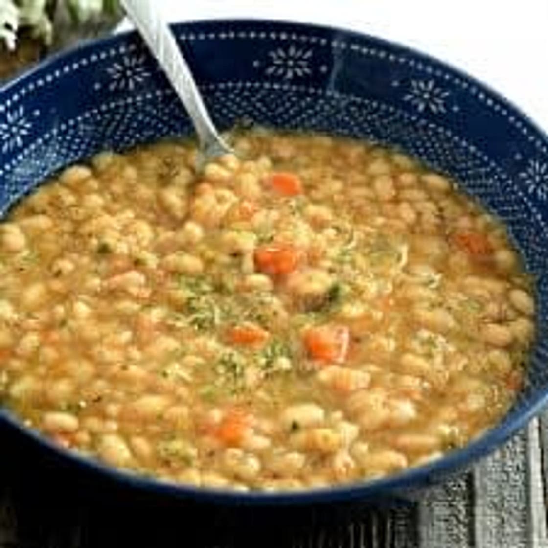 White Bean Crock Pot Soup