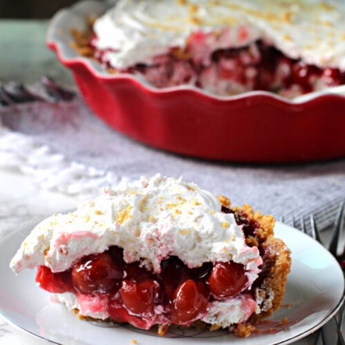 Cherry Delight, Cream Cheese Cherry Dessert