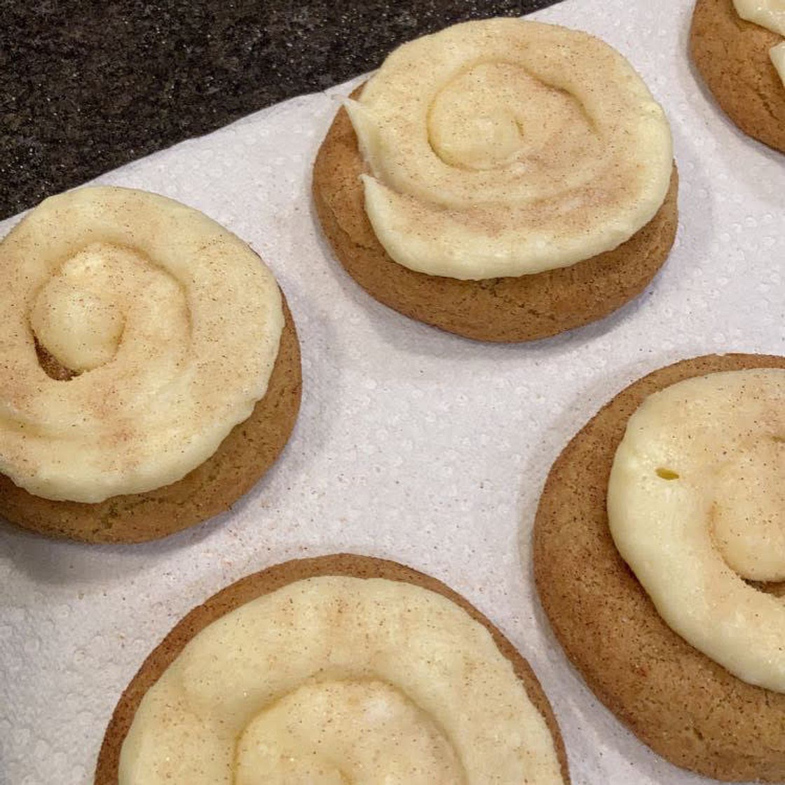 copycat crumbl snickerdoodle cupcake cookies