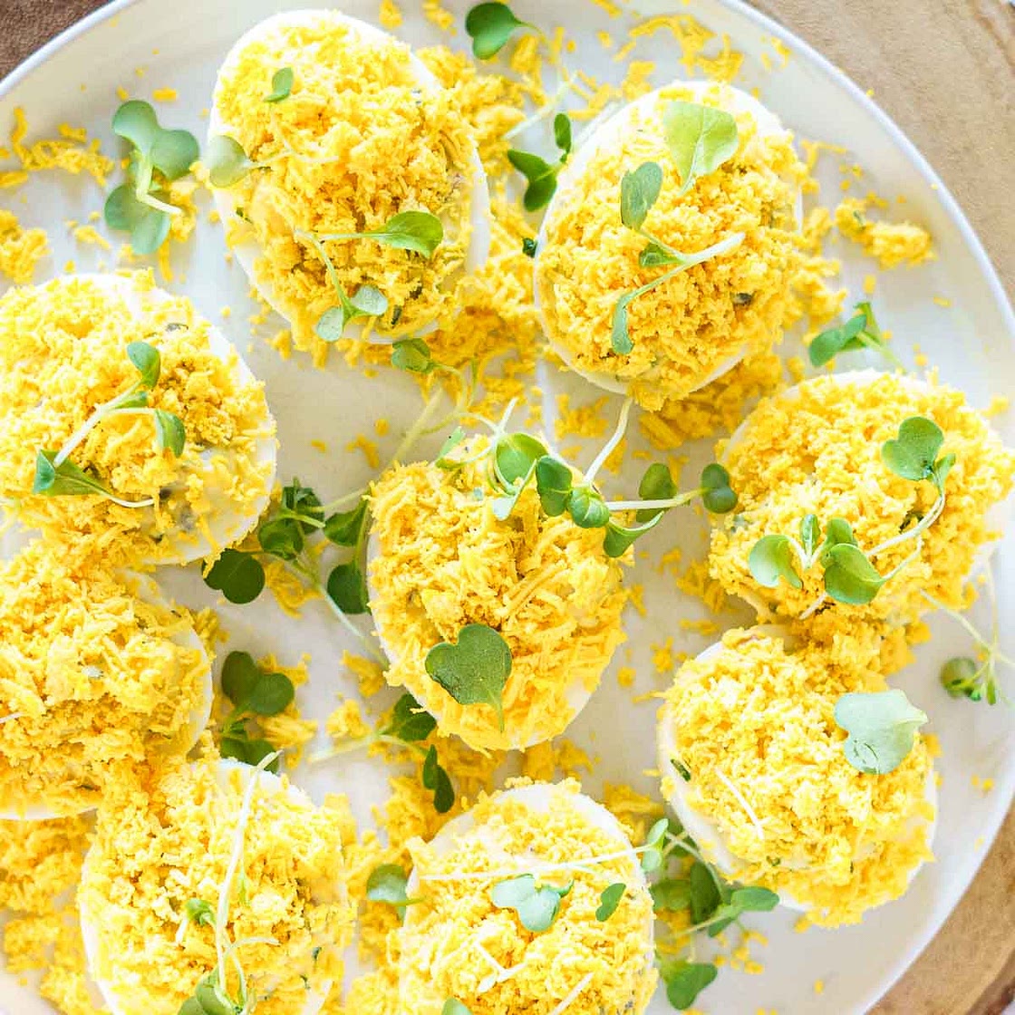 Eggs Mimosa