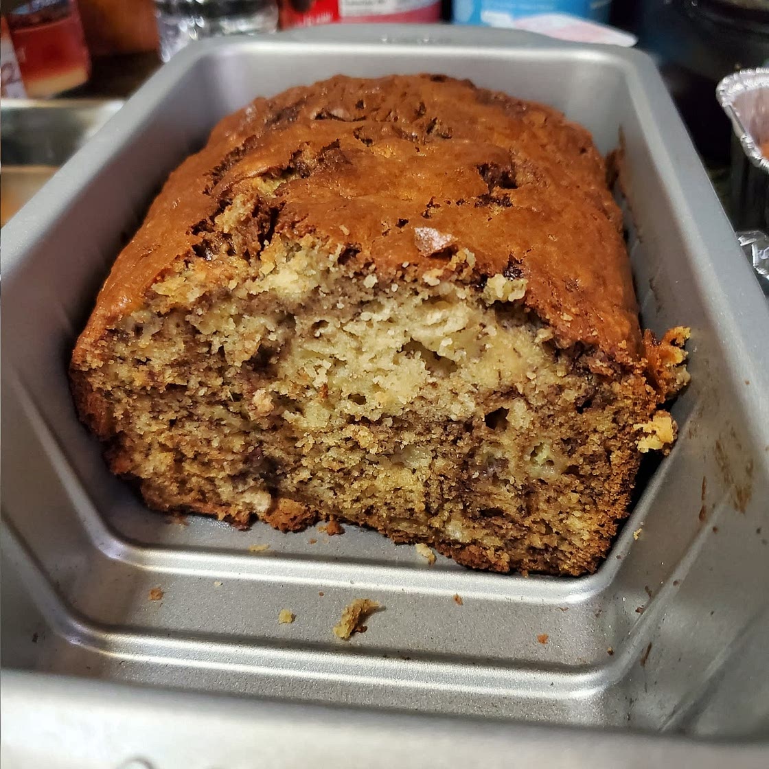 Nutella Banana Bread Recipe