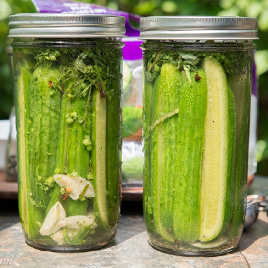 Easy-Fizzy Cucumbers