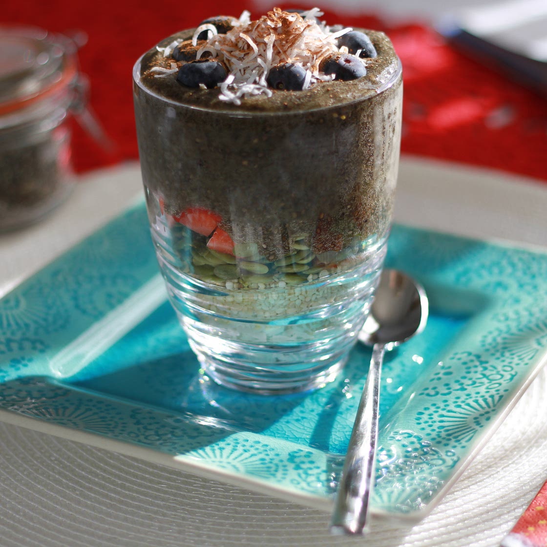 Chia Crunch Breakfast Pudding
