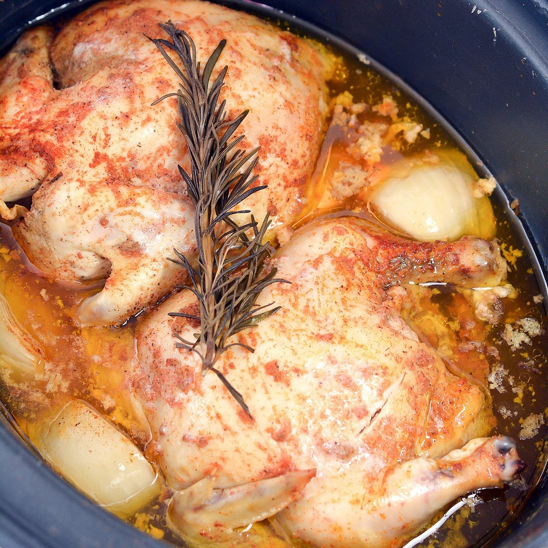 Crockpot Cornish Hens