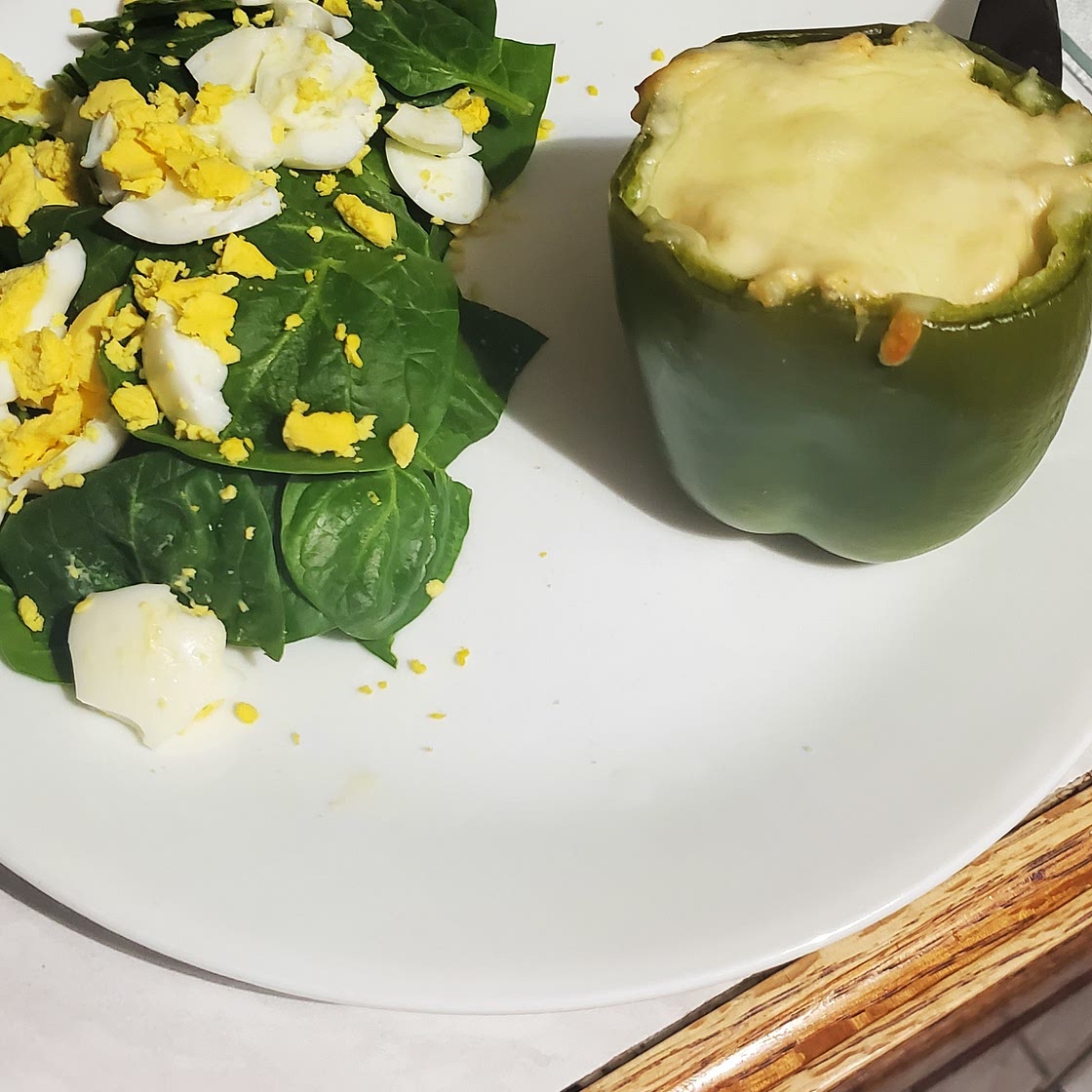 Creamy Chicken Stuffed Peppers