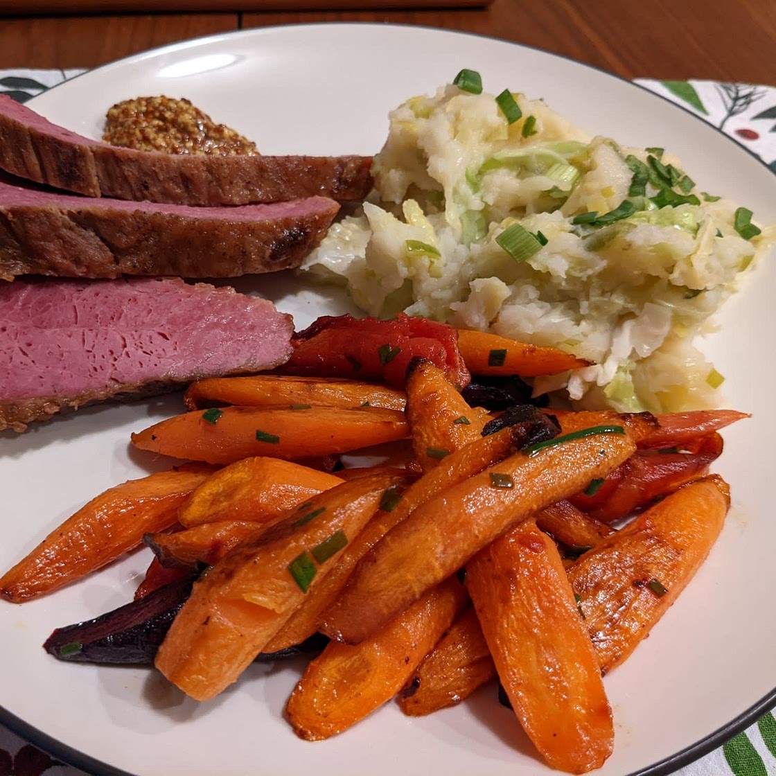 Butter-Glazed Rainbow Carrots