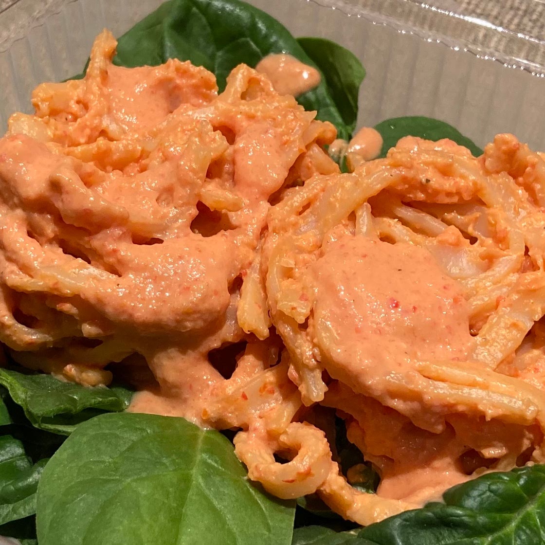 Creamy Roasted Red Pepper Sauce