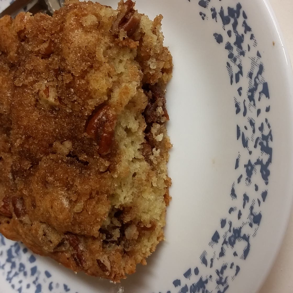 Pecan Sour Cream Coffee Cake