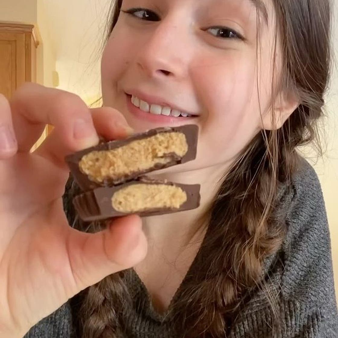 4 INGRED HOMEMADE REESES!! 🍫