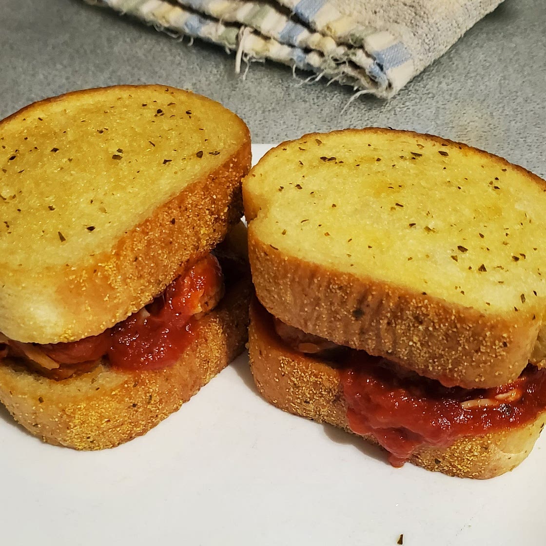 Texas Toast Meatball Sandwiches