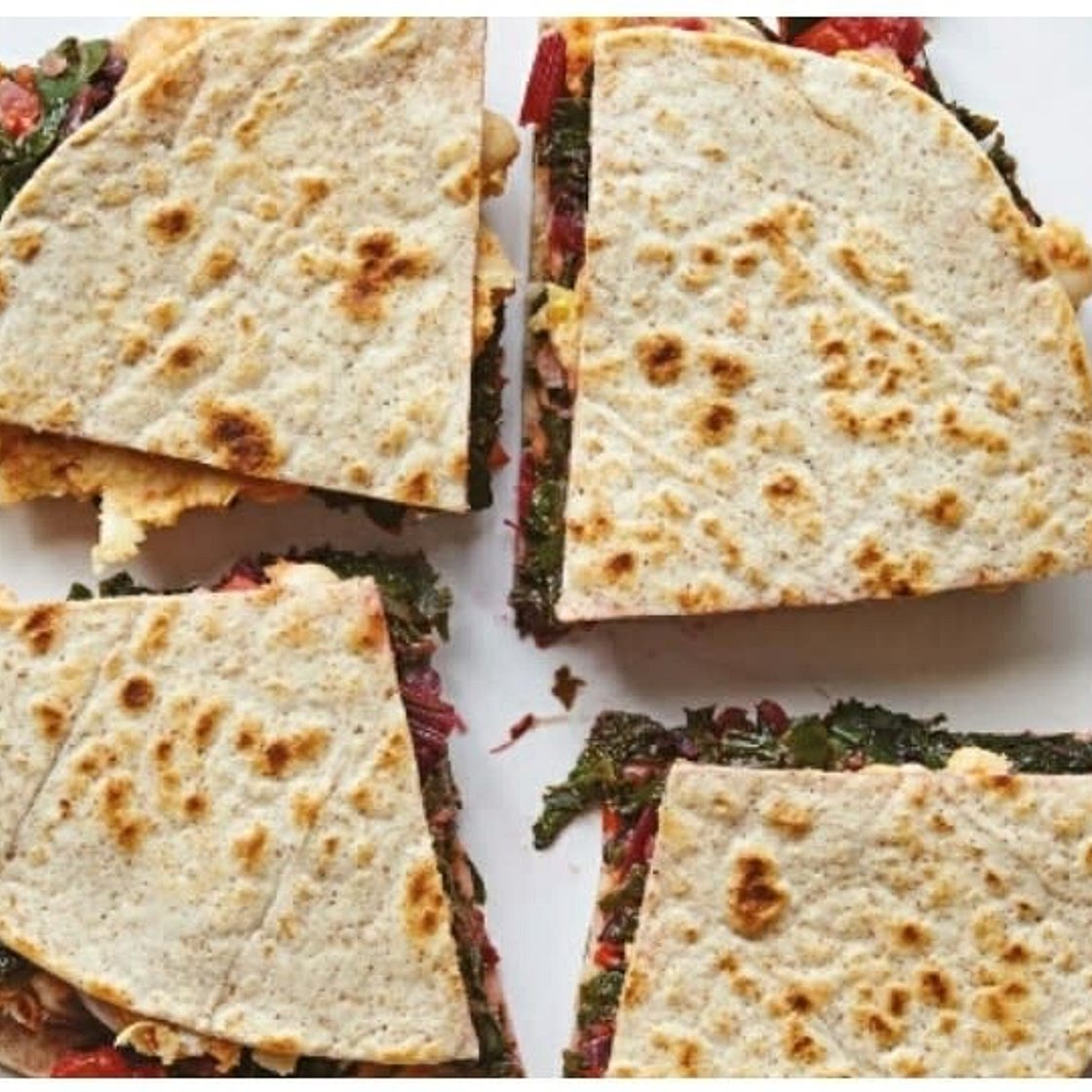 Beans & Greens Quesadillas