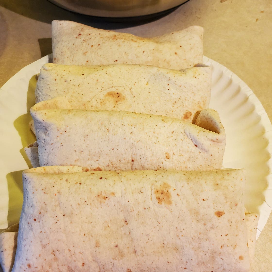 Freezer Bean Burritos