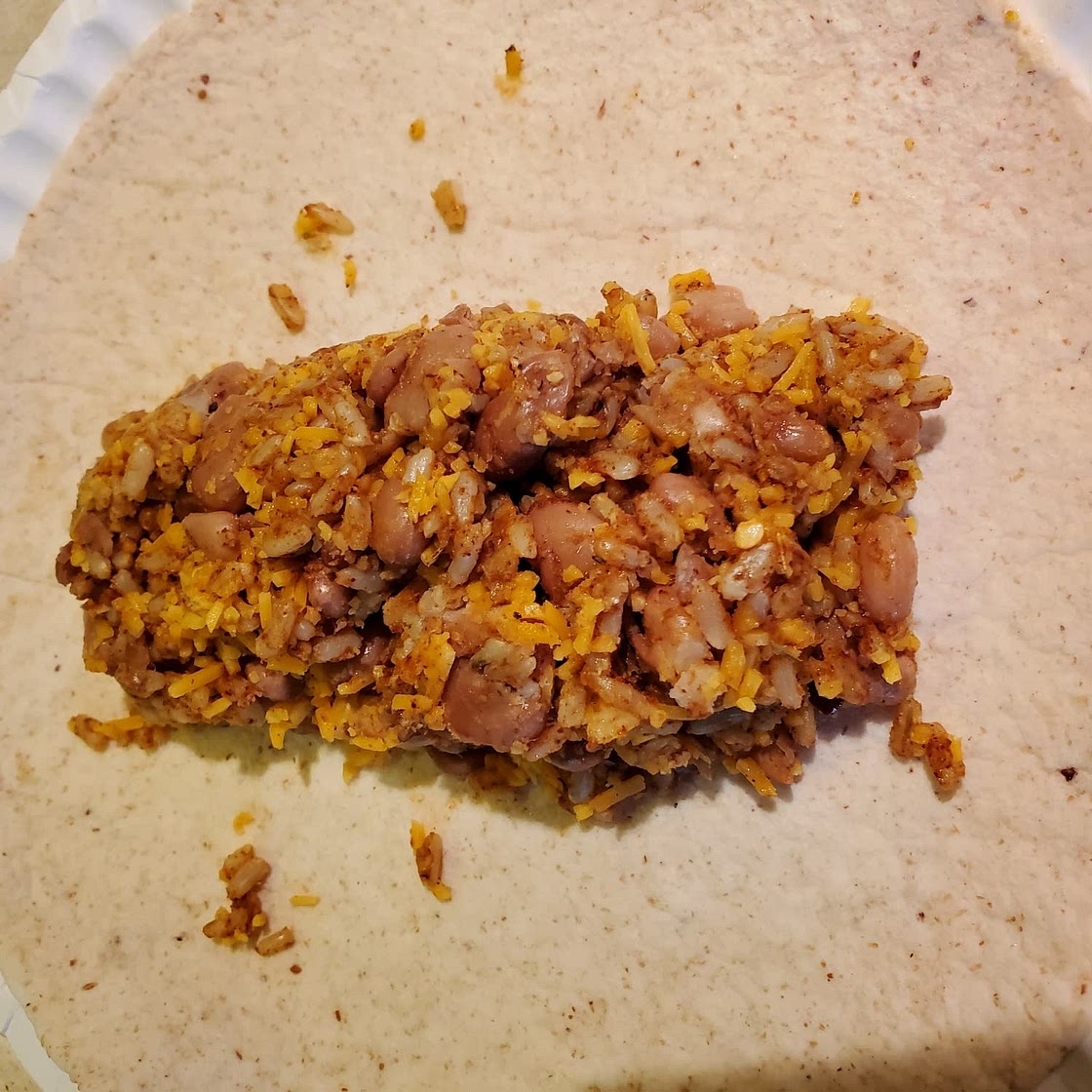Freezer Bean Burritos