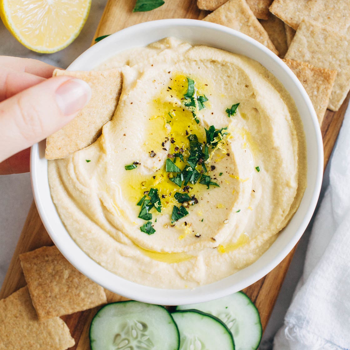 Lemon Garlic Hummus