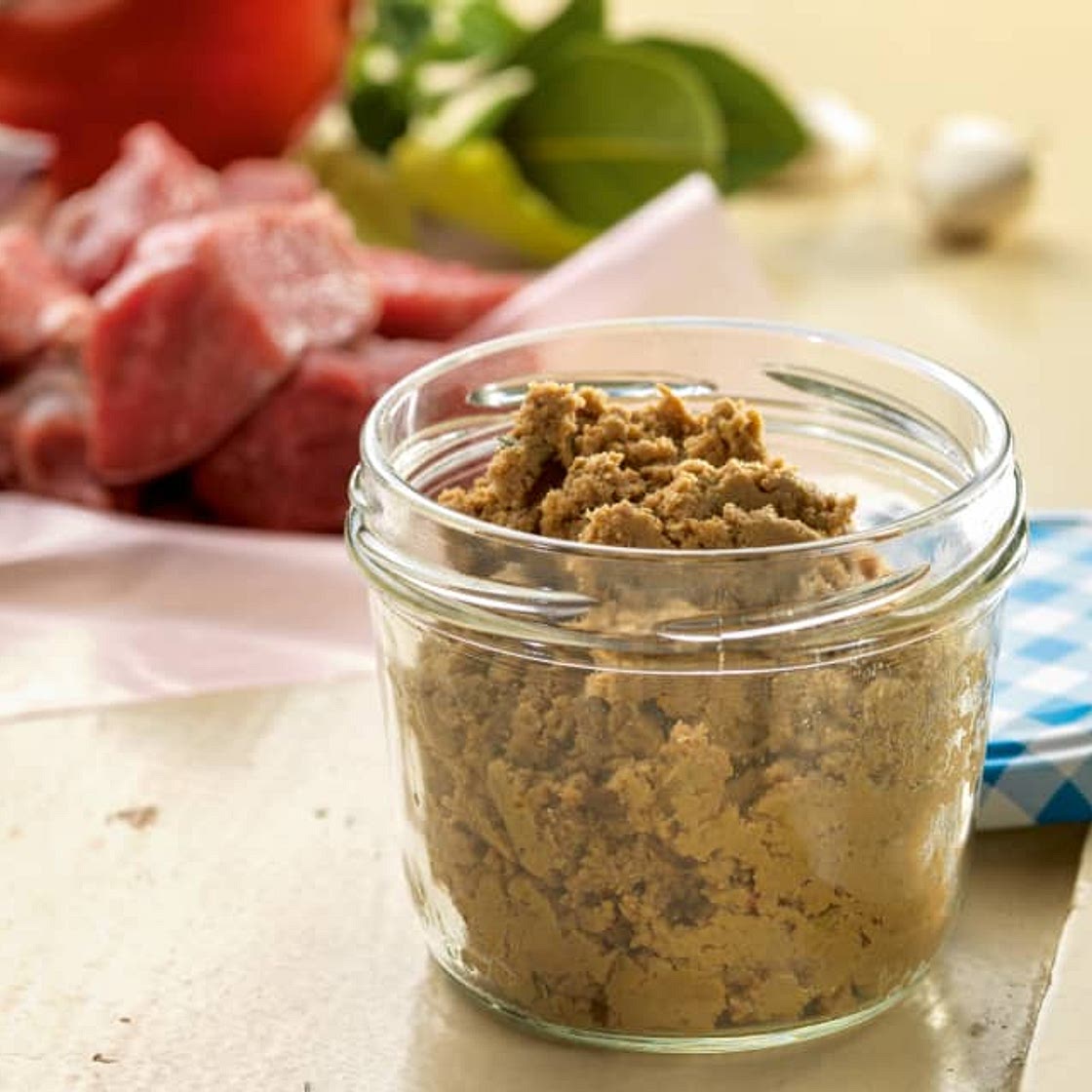 Meat stock paste