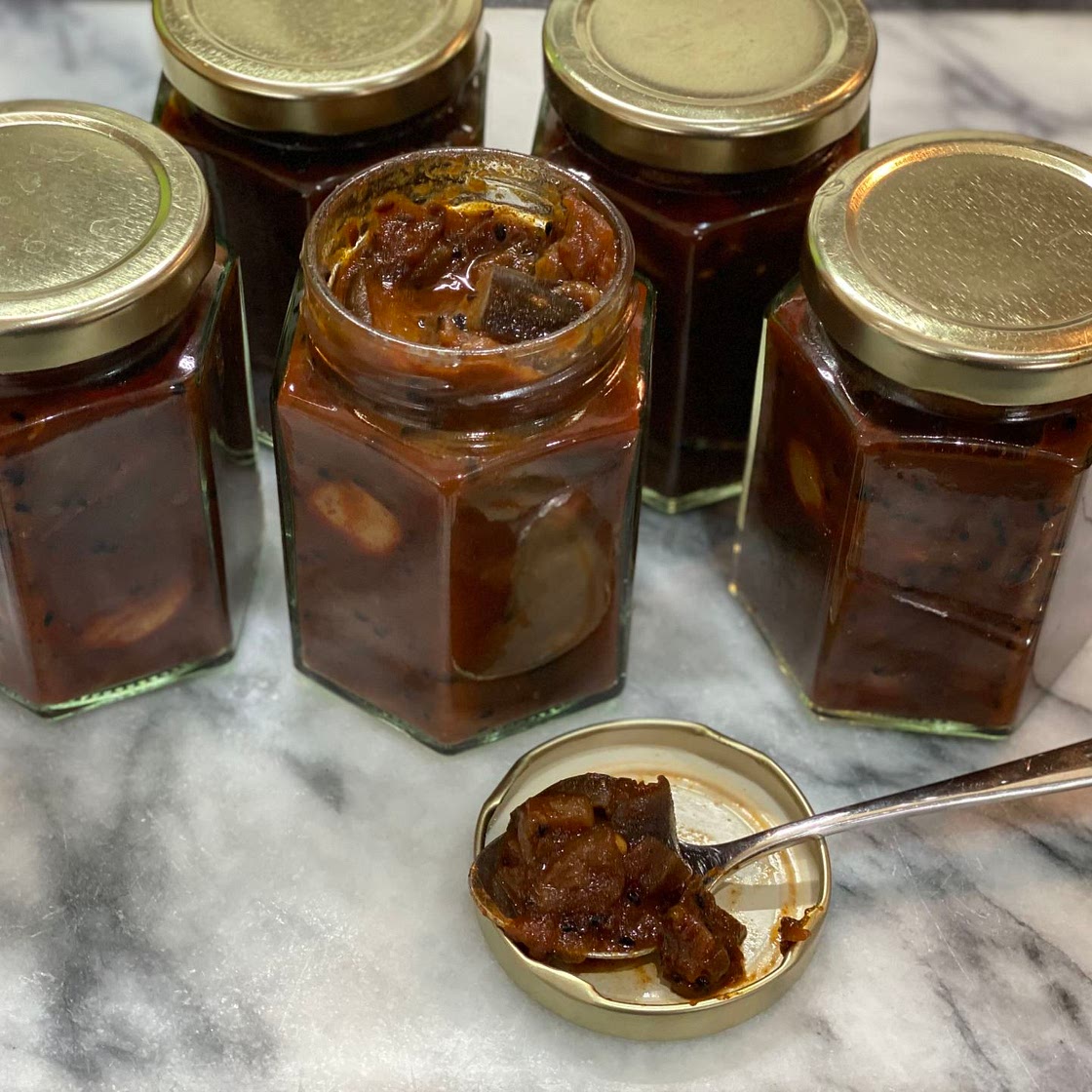 Aubergine & Garlic Chutney 🍆🧄