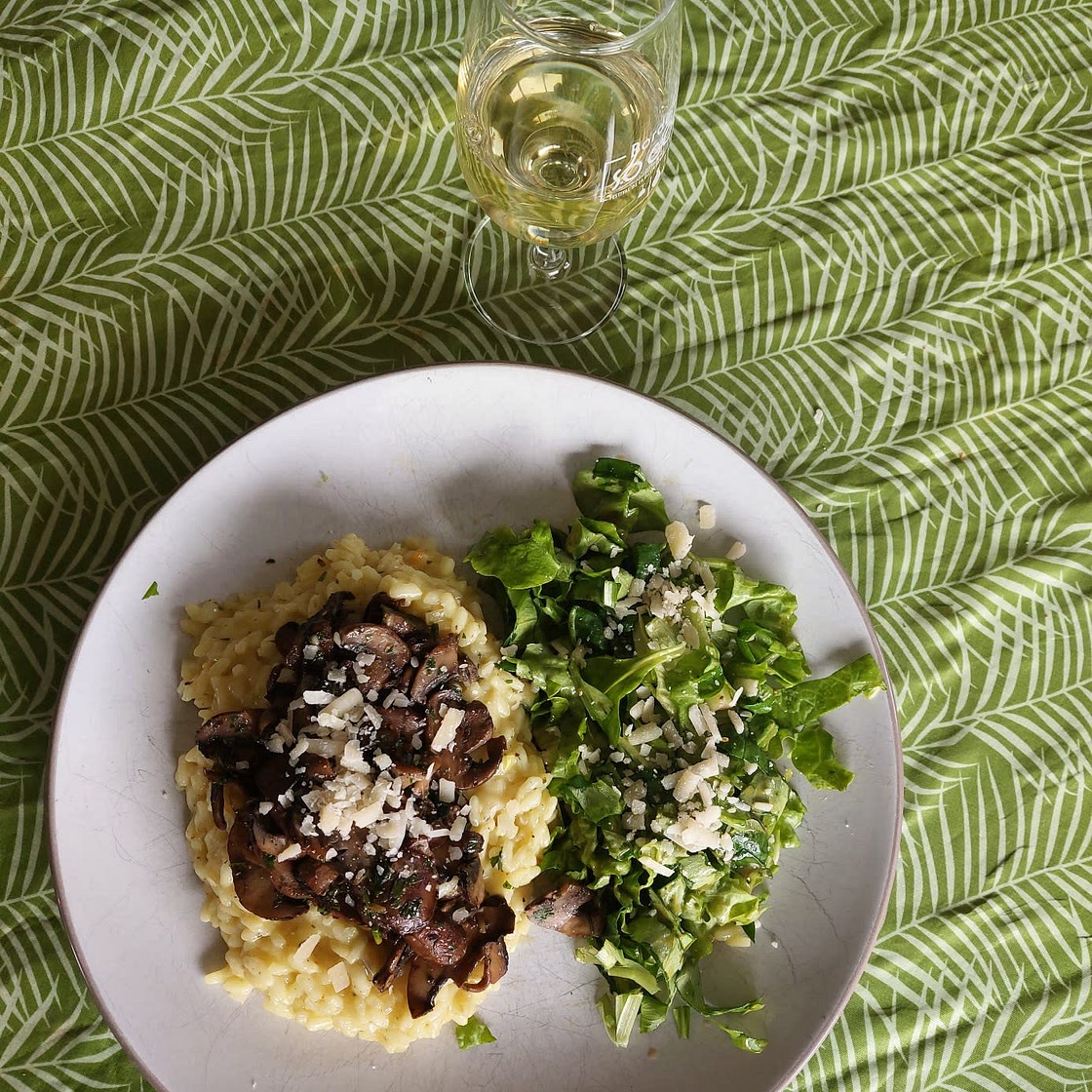 Risotto aux champignons