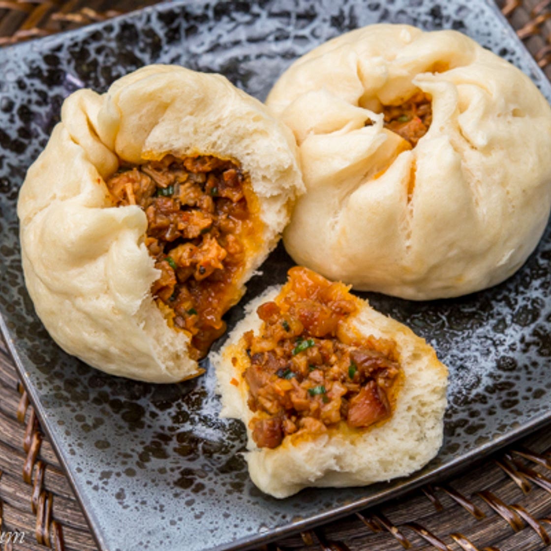 Steamed Buns with BBQ Pork | Char Siu Bao