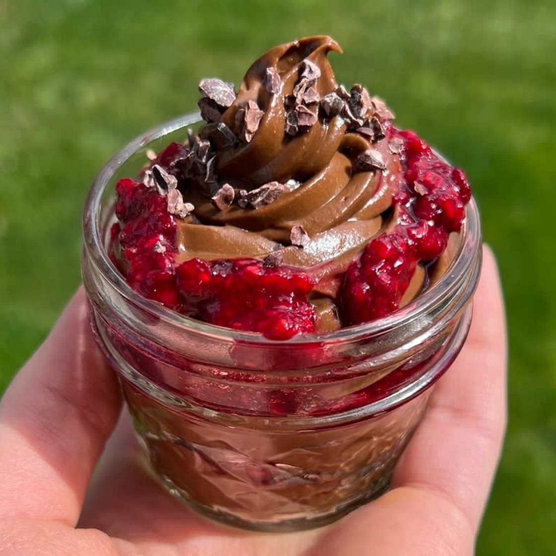 Peanut Butter Chocolate Vegan Mousse