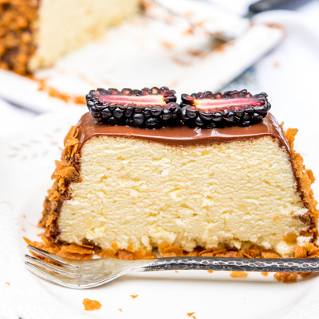 Lviv Syrnyk | Ukrainian Souflee Cheesecake