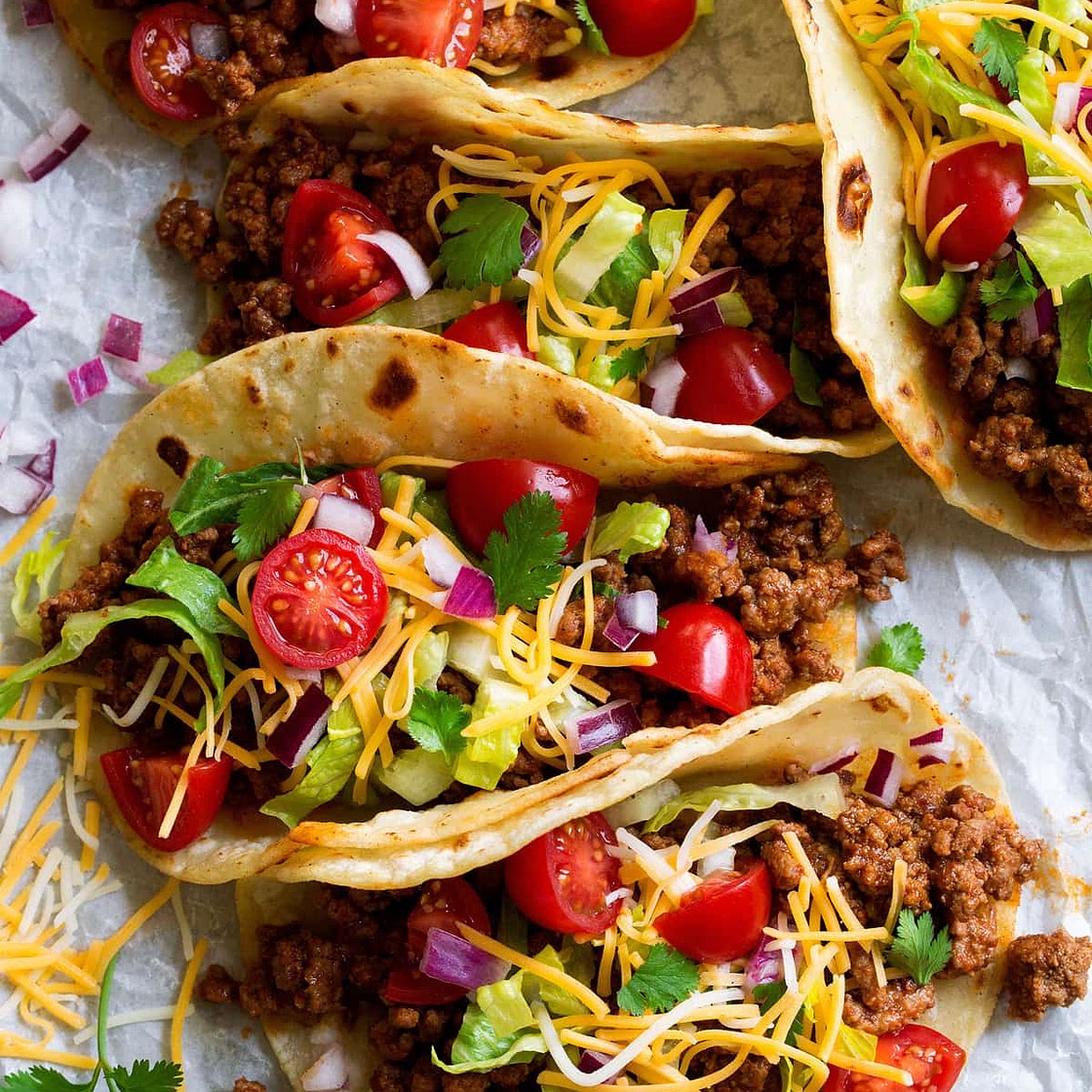 Beef tacos