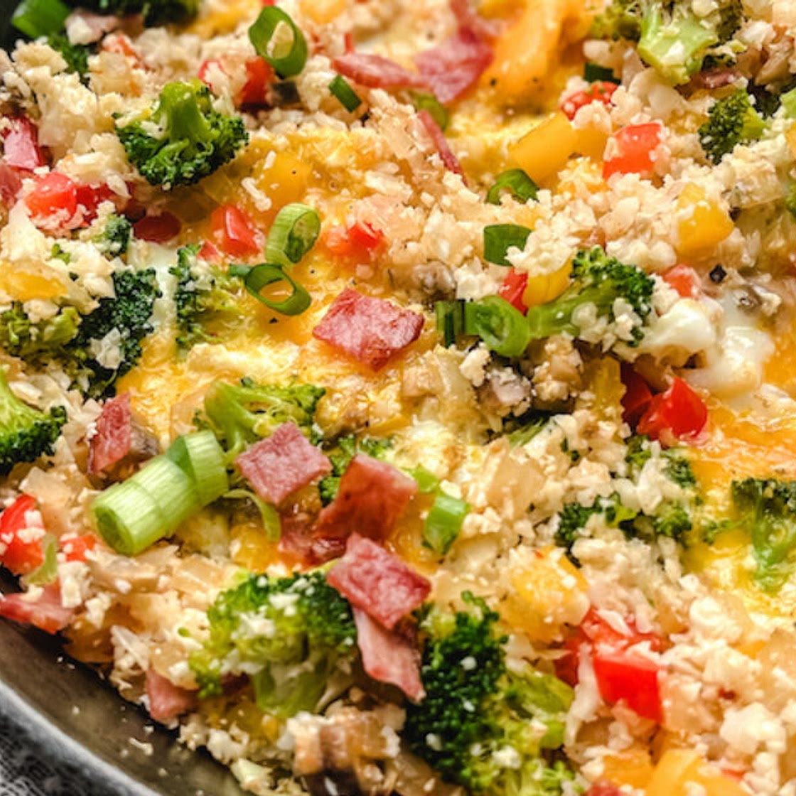 Breakfast Fried Cauliflower Rice