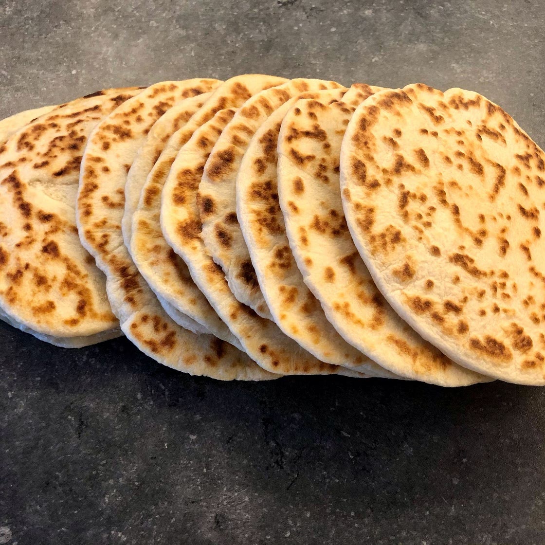 Easy Soft Flatbread (No Yeast)