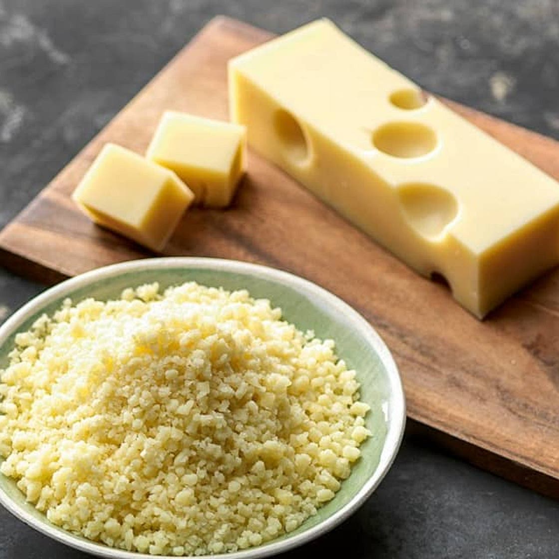 Grated Cheese (Medium-Hard)