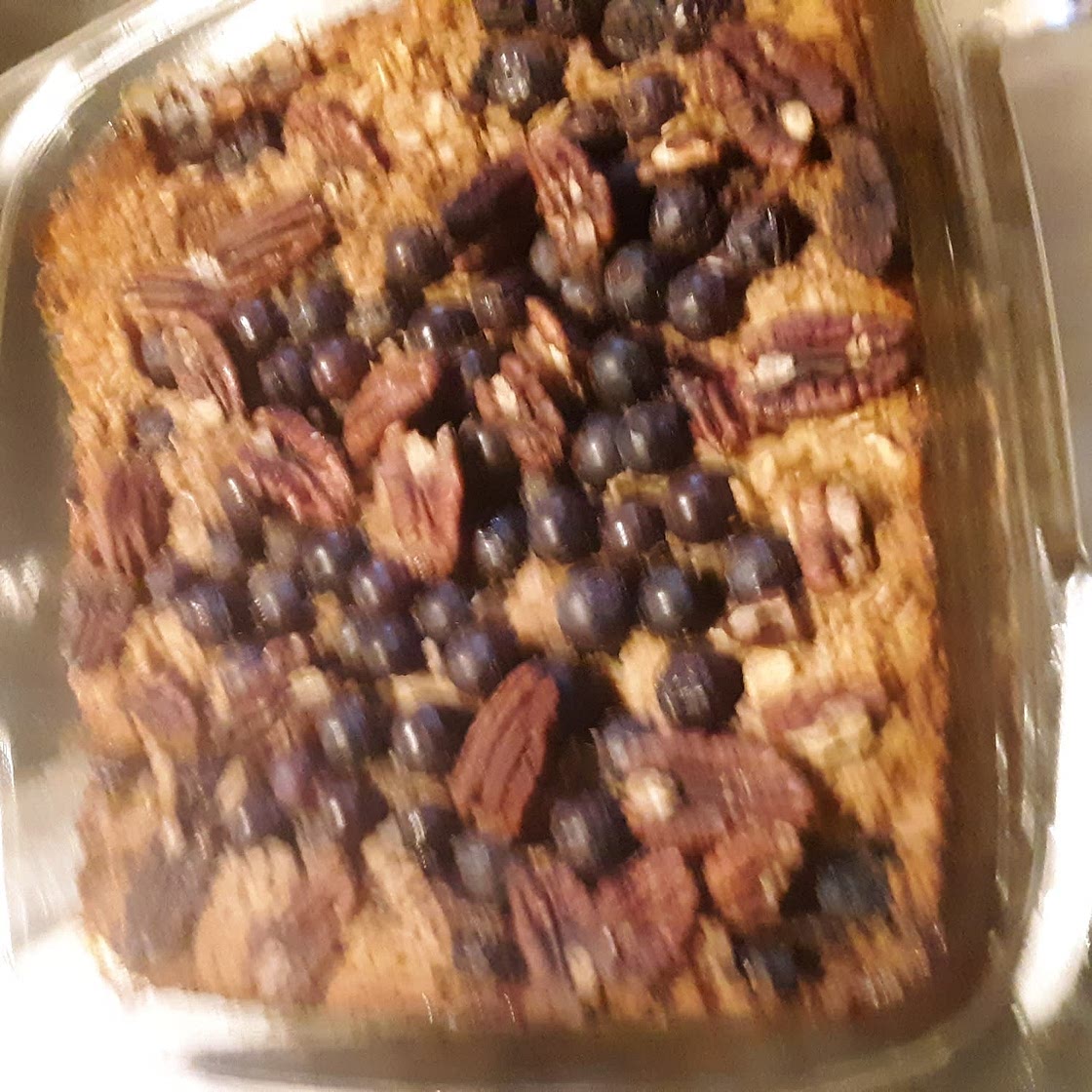 Baked Blueberry Oatmeal (GF)