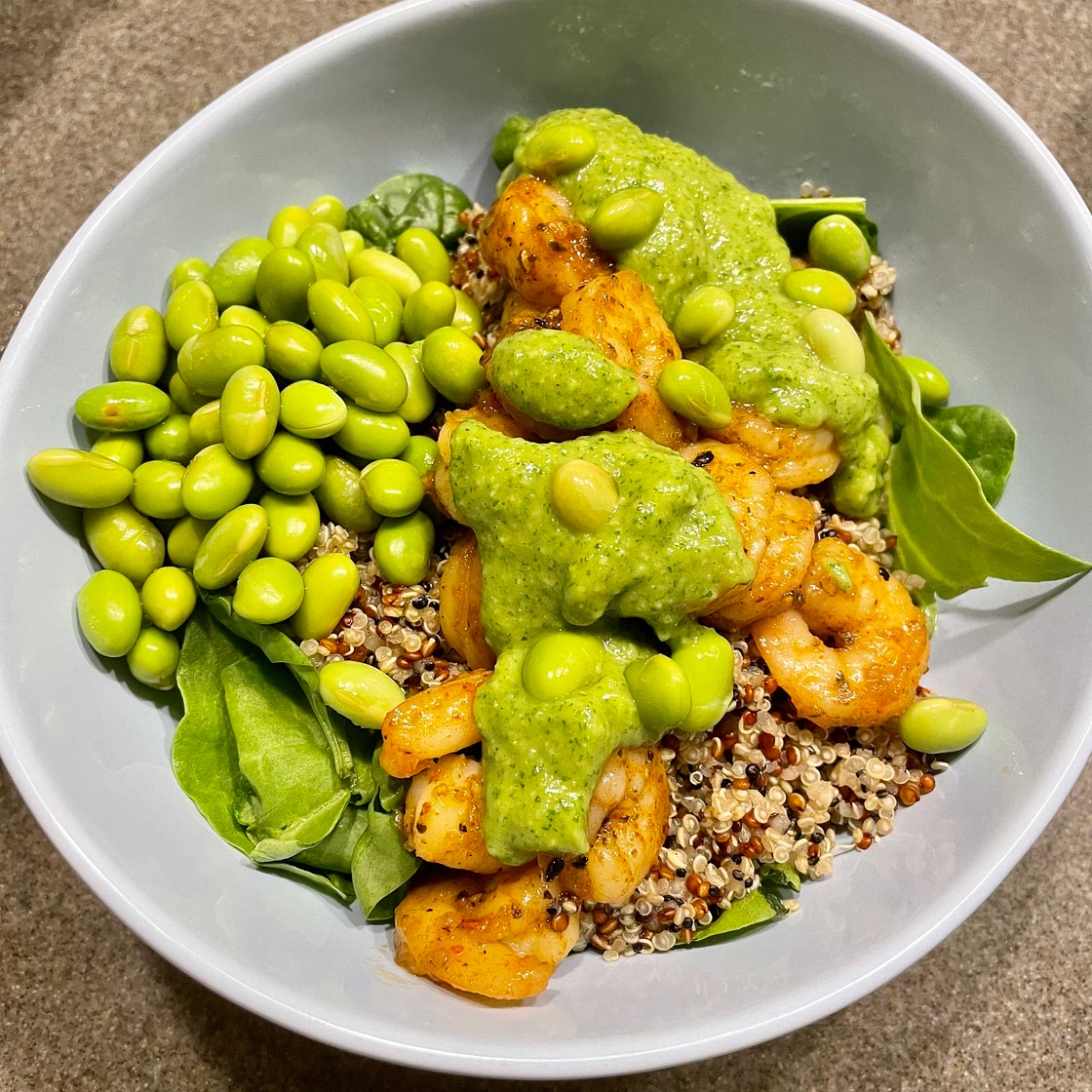 Chimichurri Shrimp Bowl