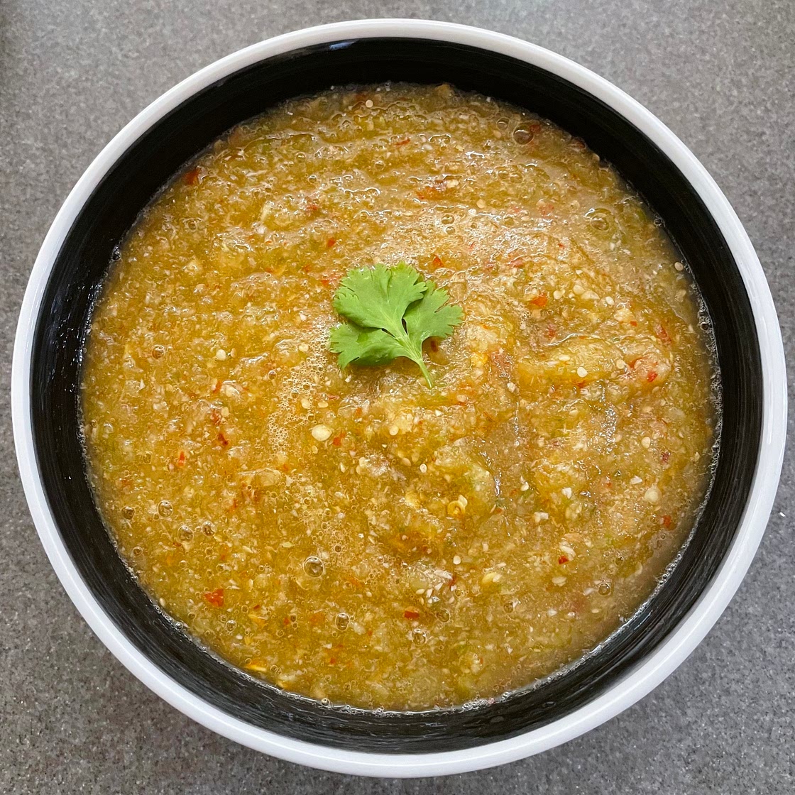 Salsa verde - spicy! 🌶