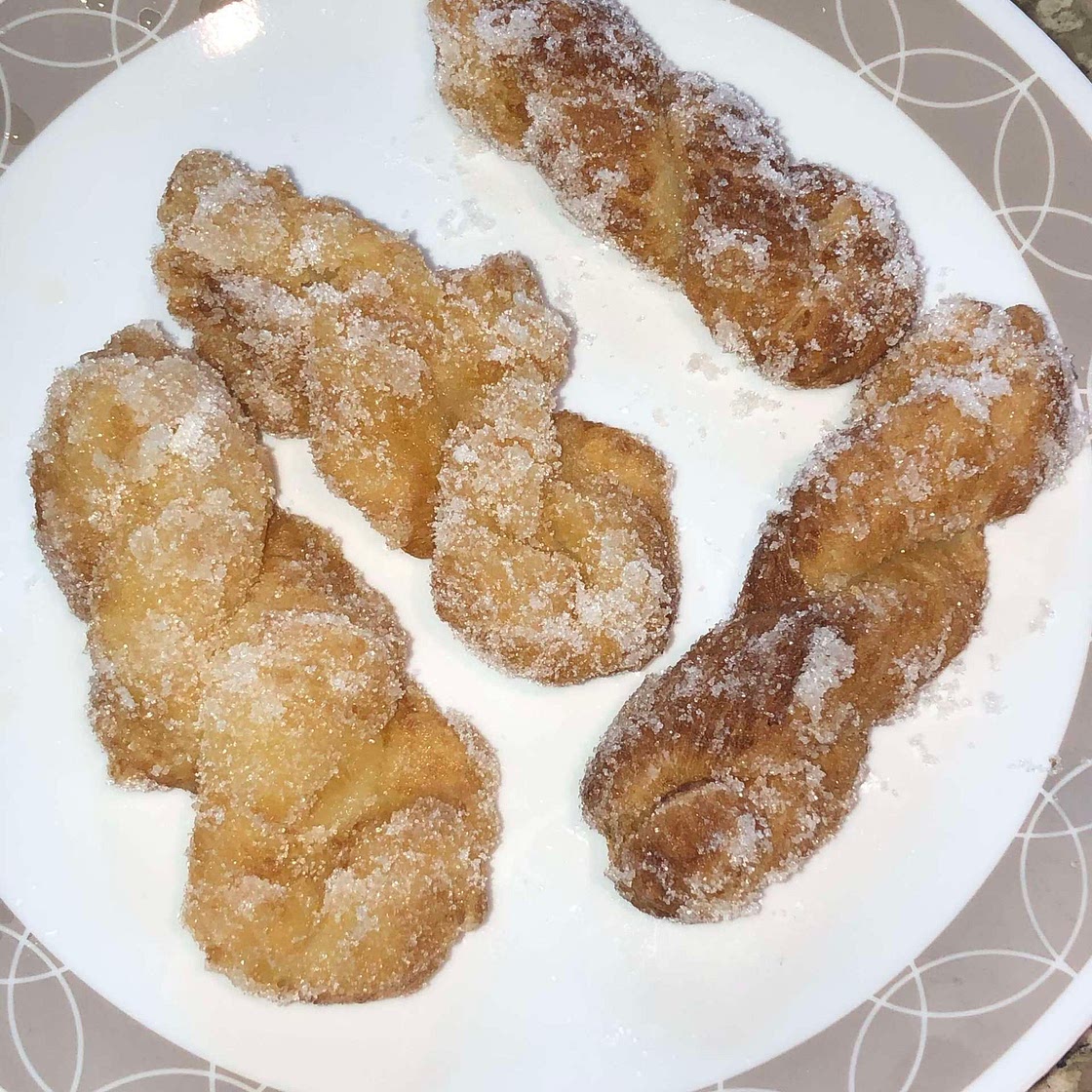 Twist glutinous/ mochi donut