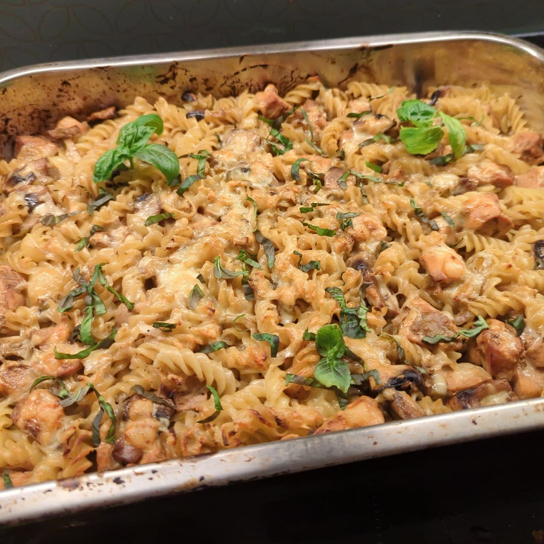 Creamy chicken pasta