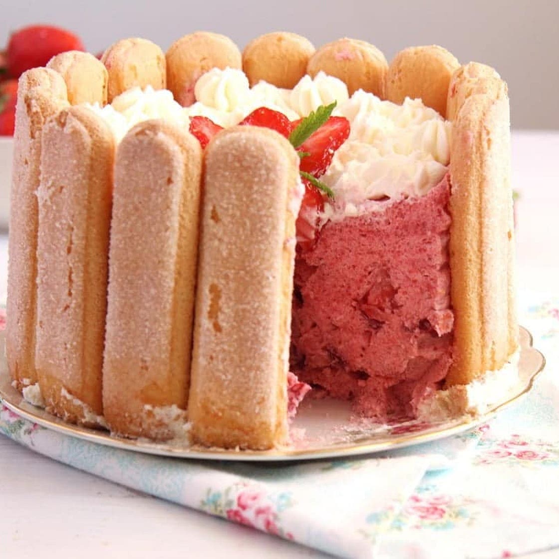 Strawberry Charlotte