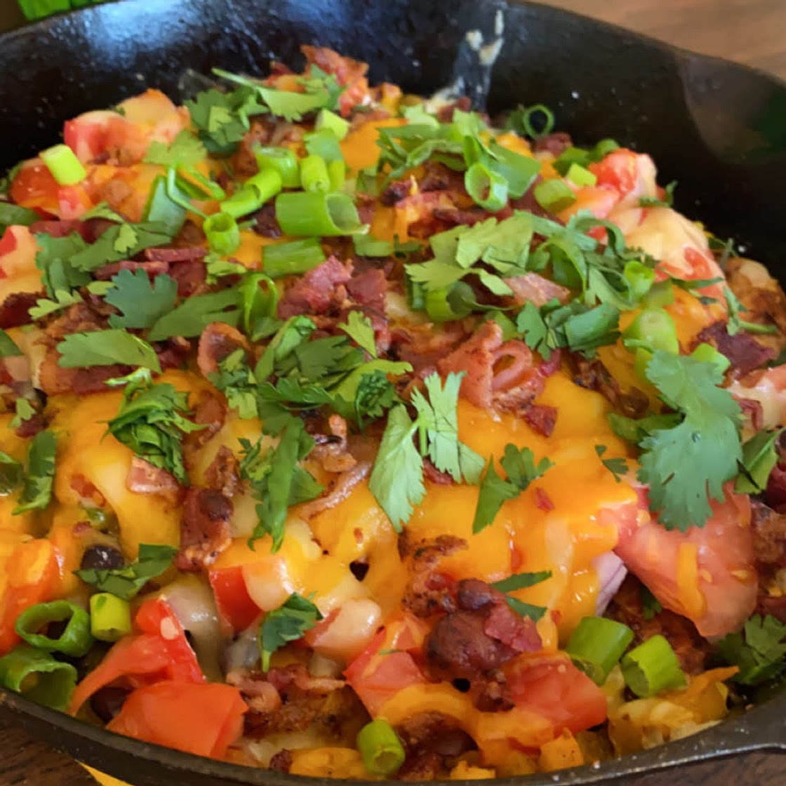 Chicken “Nachos” Skillet