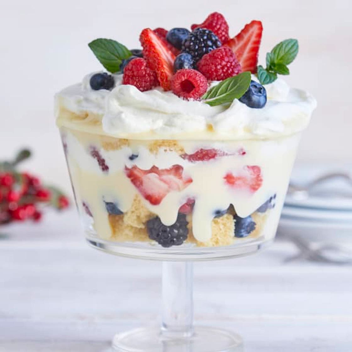 Angel Berry Trifle