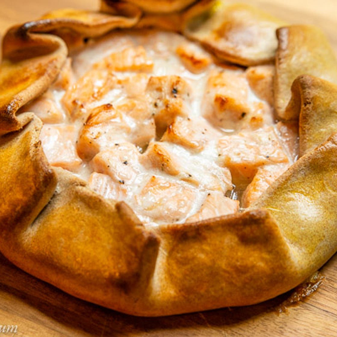 Rye Galette with Steelhead Trout
