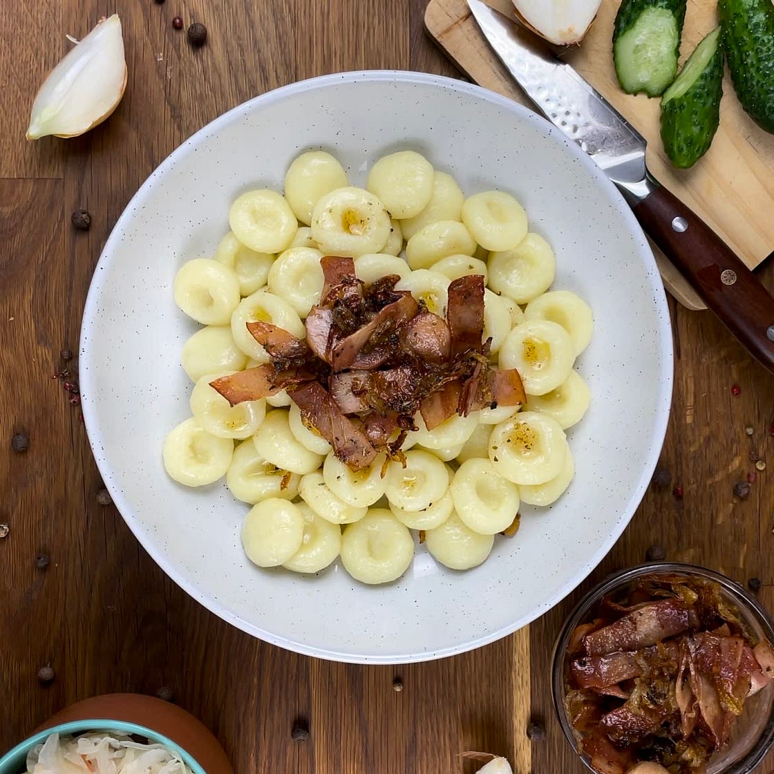 Kluski Śląskie (Silesian Potato Dumplings)