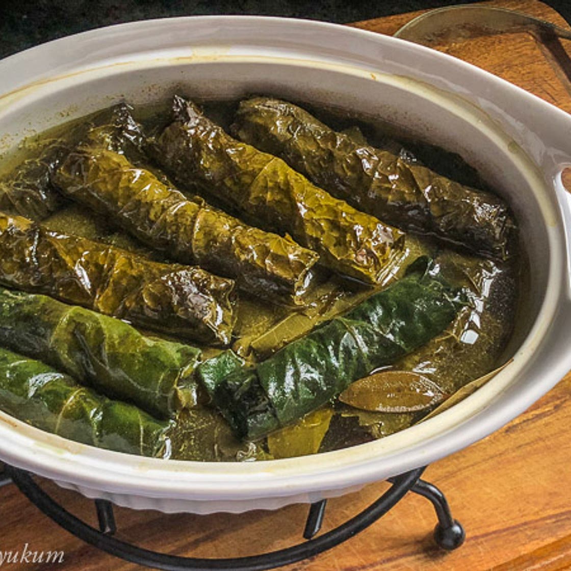 Dolma | Lamb and Fresh Grape Leaves Rolls