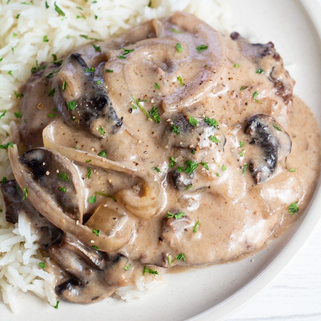Crockpot Cube Steak