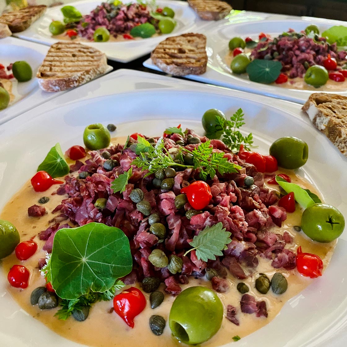 Smoked Steak Tartare
