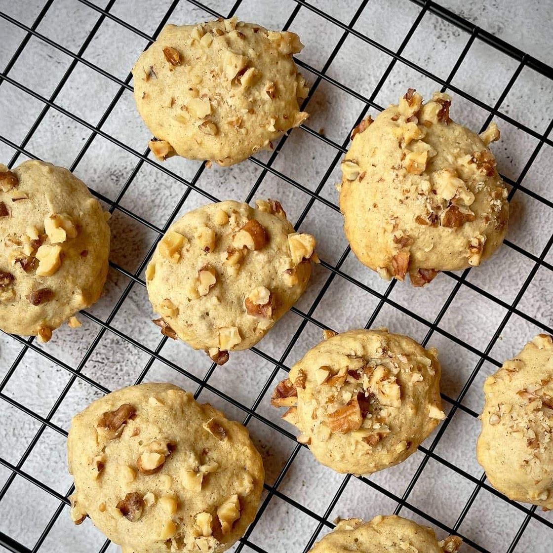 Vegan Banana Bread Cookies