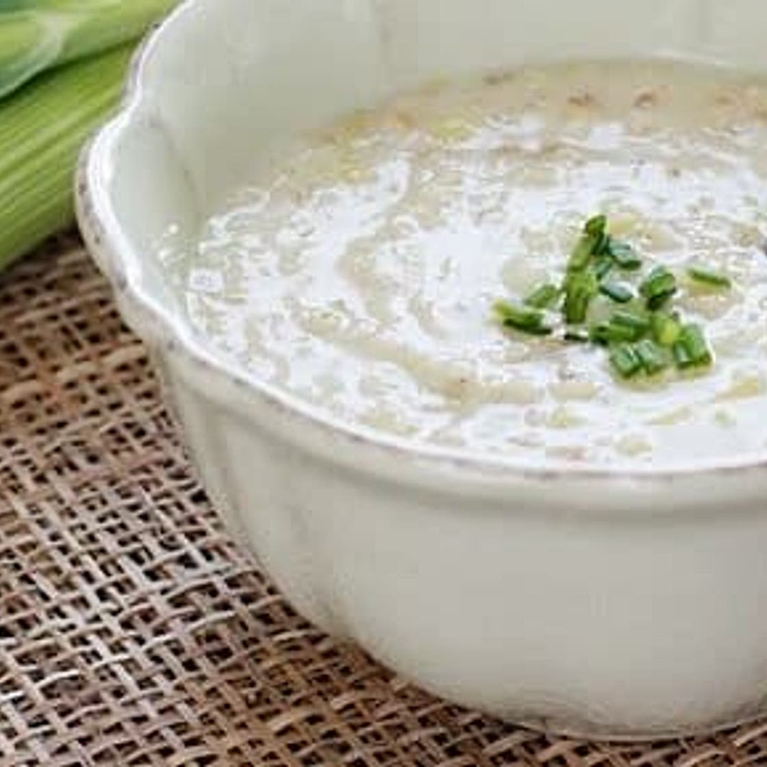 Irish Oatmeal Leek Soup