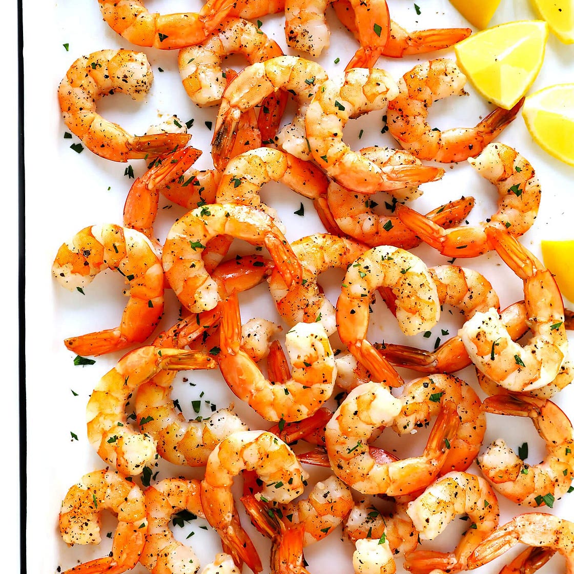 The Easiest Way To Cook Shrimp! (Baked Shrimp)