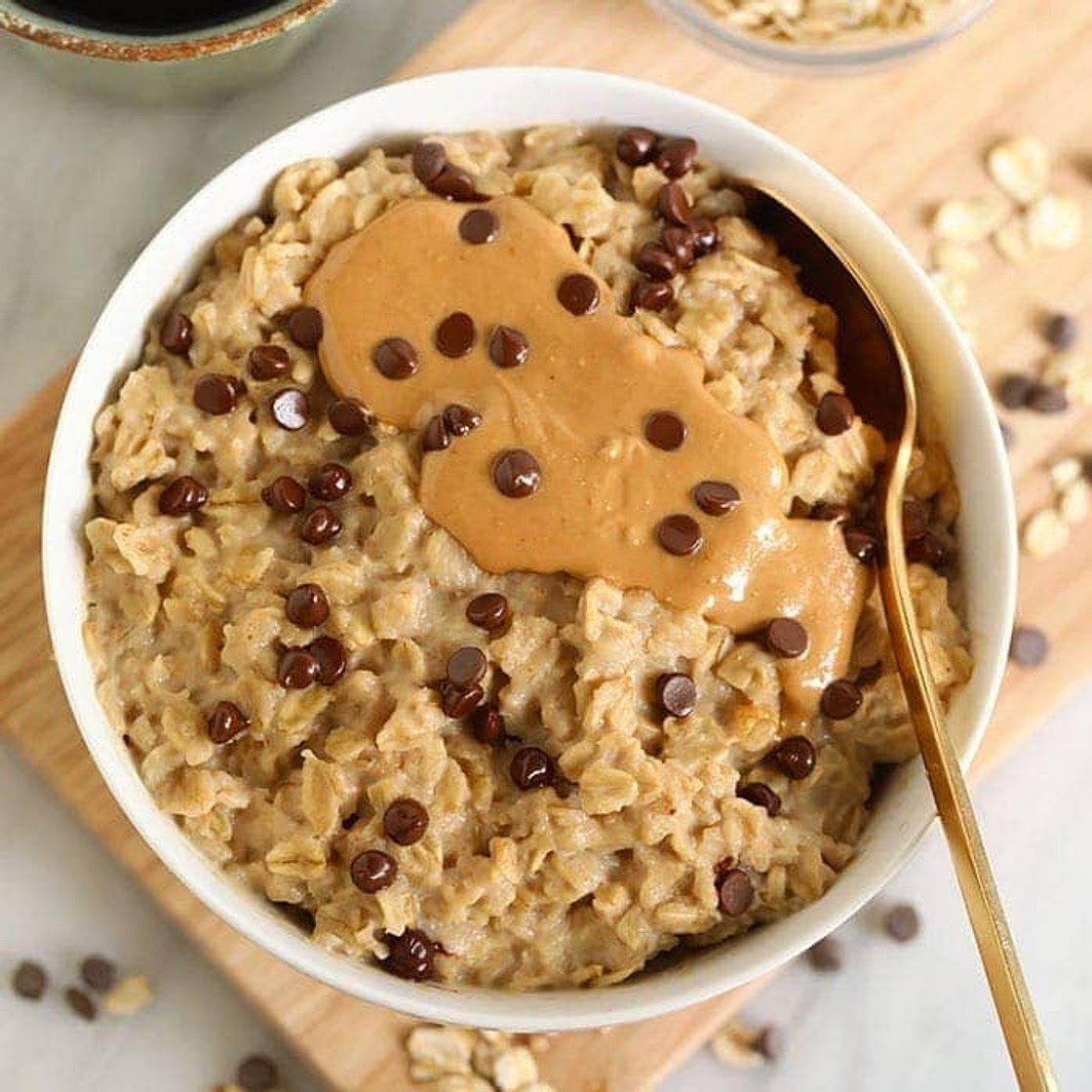 Amazing Cookie Dough Microwave Oatmeal