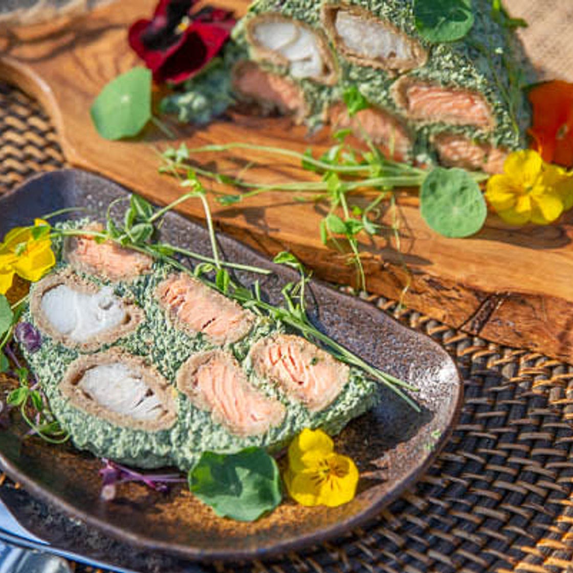 Monk's Lake House | Savory Cake