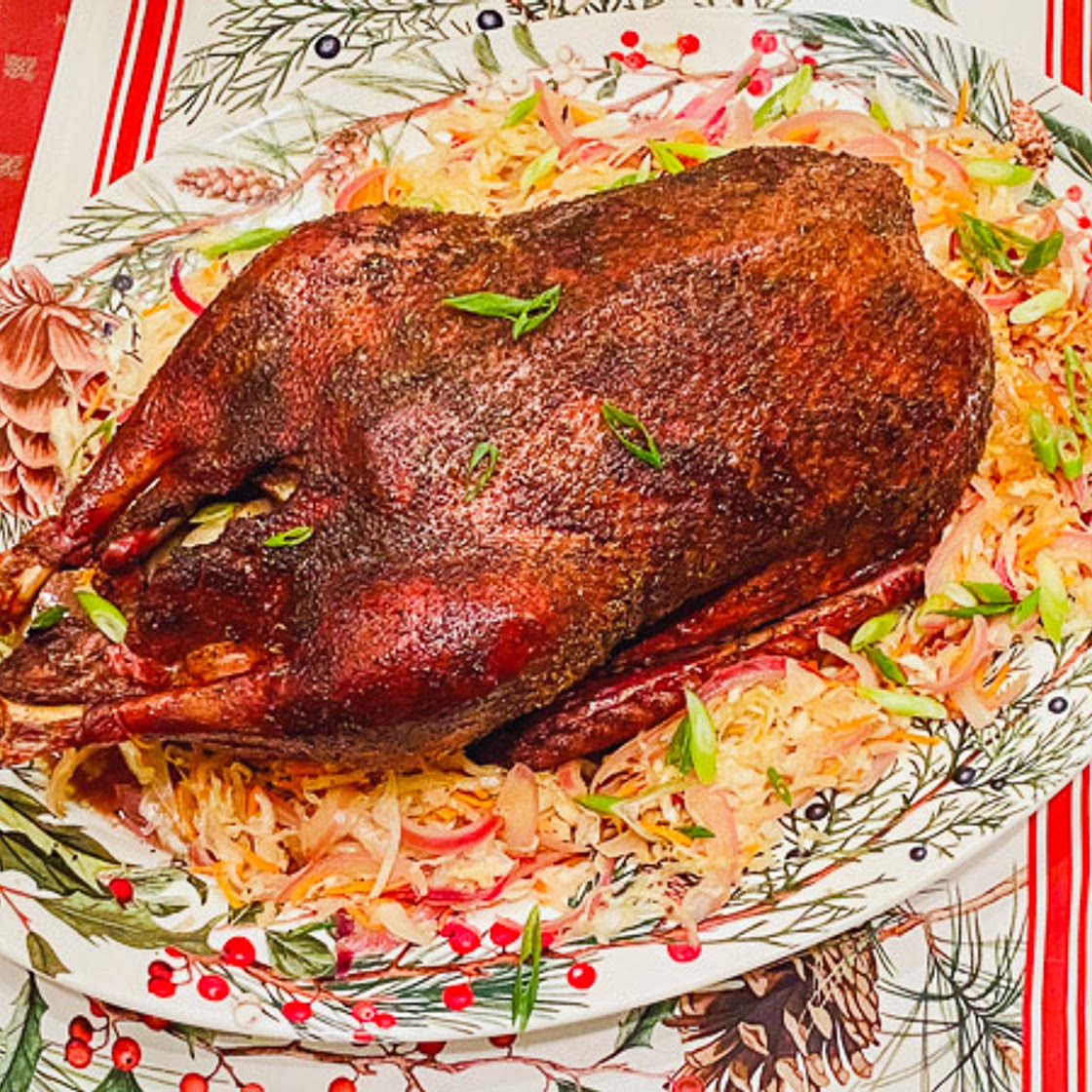 Smoked Goose | Pellet Smoker